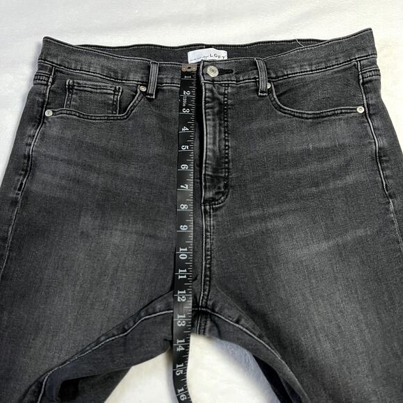 LOFT High Rise The Skinny Jeans Size 32/14 Casual Minimalist Preppy Classic - Picture 11 of 12